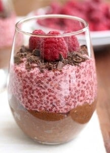 chocolate raspberry chia recipe