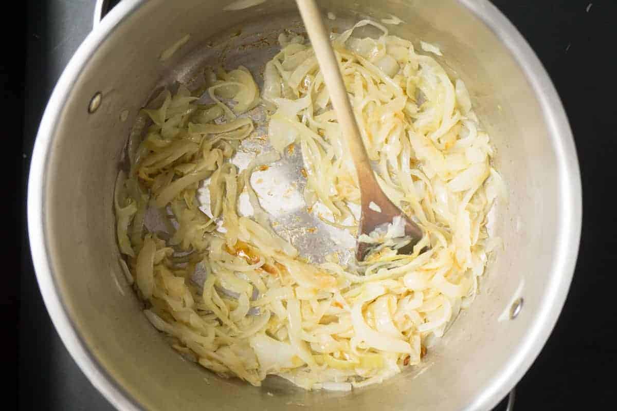 Sautéed onions