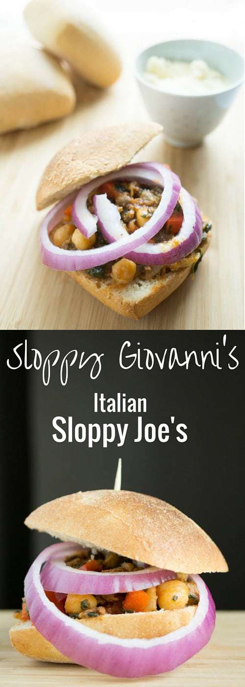 Sloppy Giovanni's (Italian Sloppy Joe's)