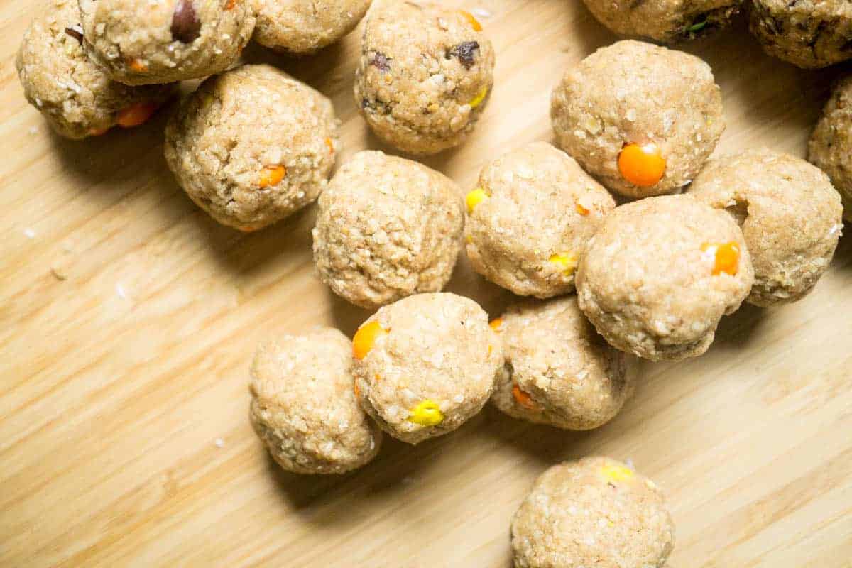 energy balls reese's pieces
