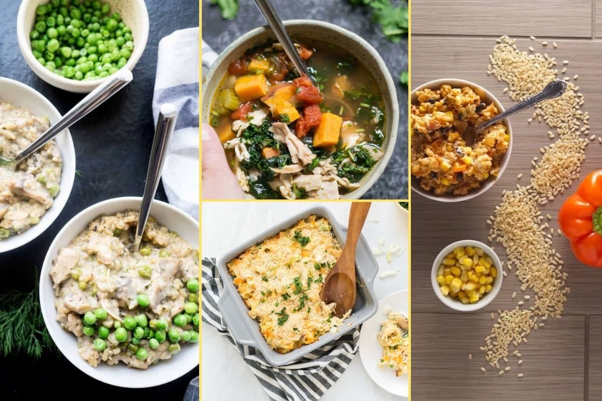 a Collage of photos for the supper club meal plan number 23
