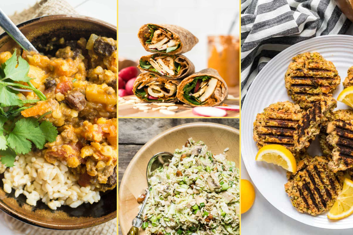 a Collage of photos for the supper club meal plan number 26